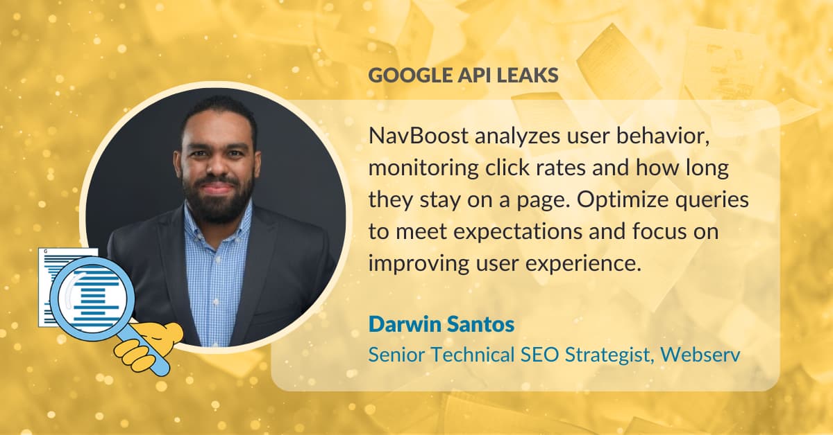 Darwin Santos Google API leaks quote