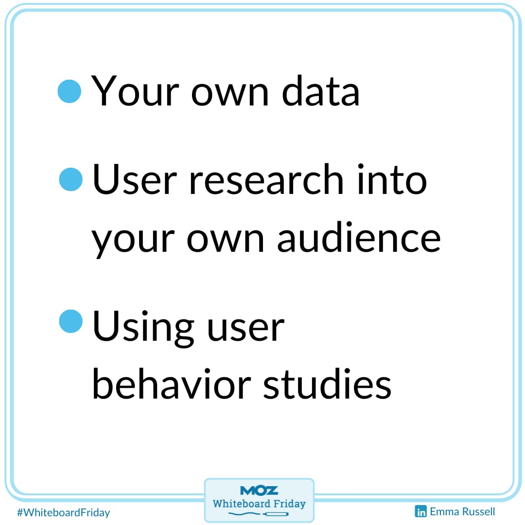 How to research user behavior