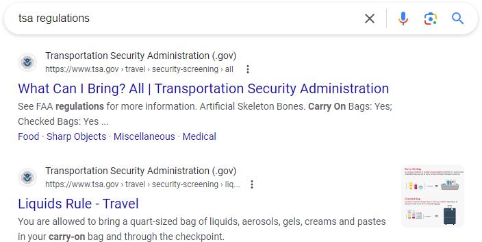 Google noticing the importance of a particular website relative to a search query