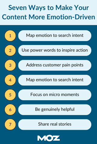 Seven ways to make your content more emotion-driven