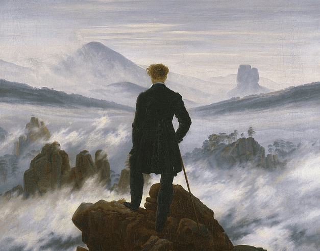 Wanderer Above The Sea Fog - Caspar David Friedrich, 1818