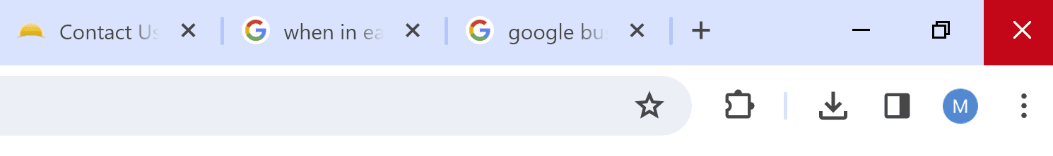Screenshot showing where your download is located
