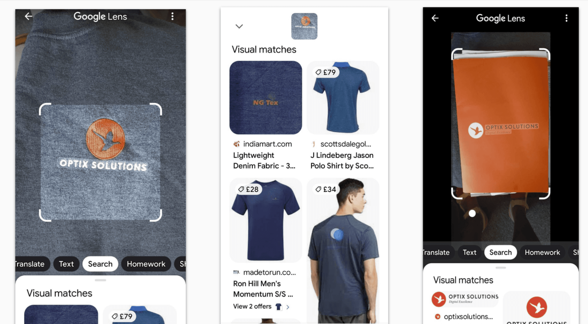 A slide shows a brand that is using too many variants of its logo across different assets.