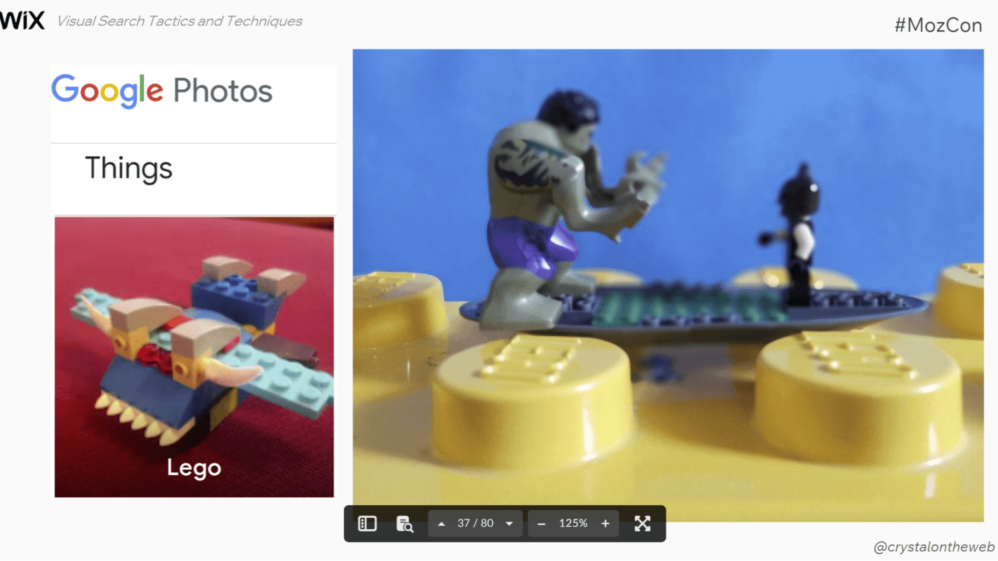 Every block of legos bears the Lego logo.