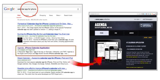 Mobile App Landing Page
