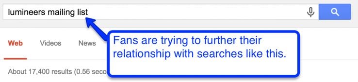 current fan search