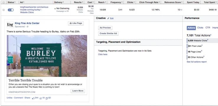 facebook ads setup