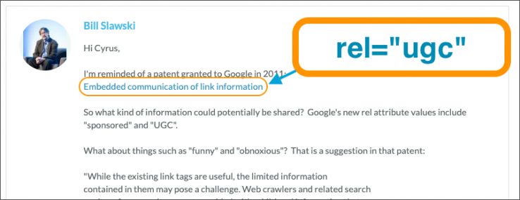 UGC Comment